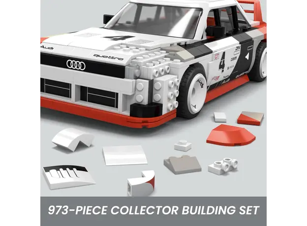 ასაწყობი მანქანა MATTEL Audi 90 Quattro ISMA GTO, 5 image
