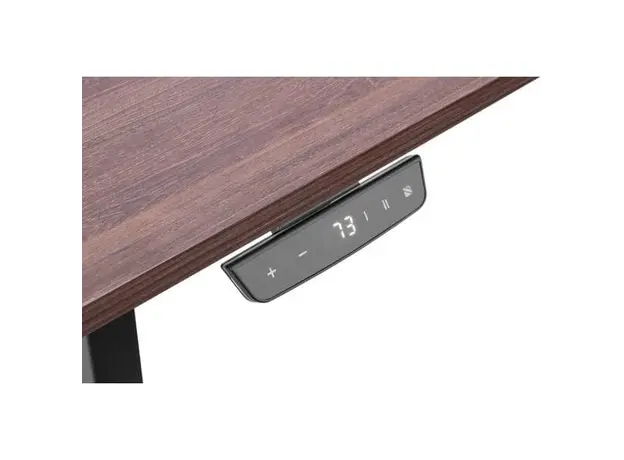 კომპიუტერის მაგიდა 2E CE150WDARK-MOTORIZED, height adjustment, electric motor 220V, 62/128x150х75cm, Wood Dark, 5 image
