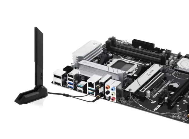 დედა დაფა ASUS Motherboard PRIME B650-PLUS WIFI sAM5 B650 4xDDR5 M.2 HDMI DP WiFi BT ATX, 4 image