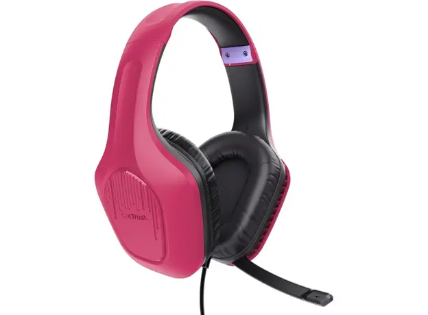 ყურსასმენი Trust GXT415P ZIROX HEADSET - PINK, 6 image