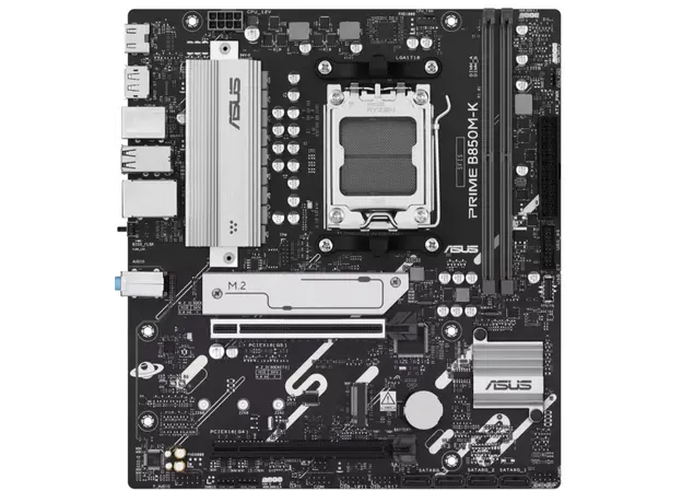 დედა დაფა ASUS Motherboard PRIME B850M-K sAM5 B850 4xDDR5 M.2 HDMI DP mATX