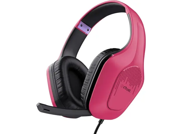ყურსასმენი Trust GXT415P ZIROX HEADSET - PINK