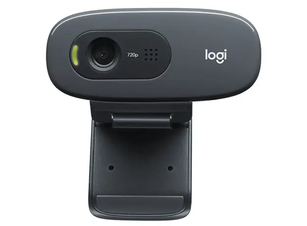 ვებკამერა LOGITECH C270 HD Webcam - BLACK - USB, 2 image
