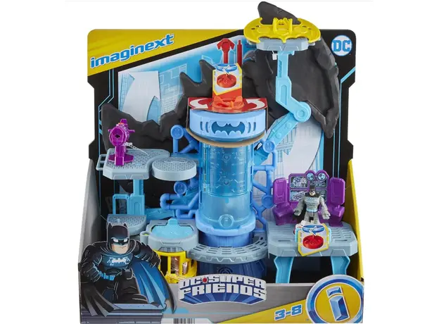 სათამაშო ფიგურები MATTEL DCSF Euro Batcave GYV24, 3 image