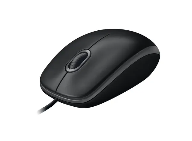 მაუსი LOGITECH Mouse M100 - BLACK - USB - EMEA-914 - AKOYA HANGTAB BOX M100, 4 image
