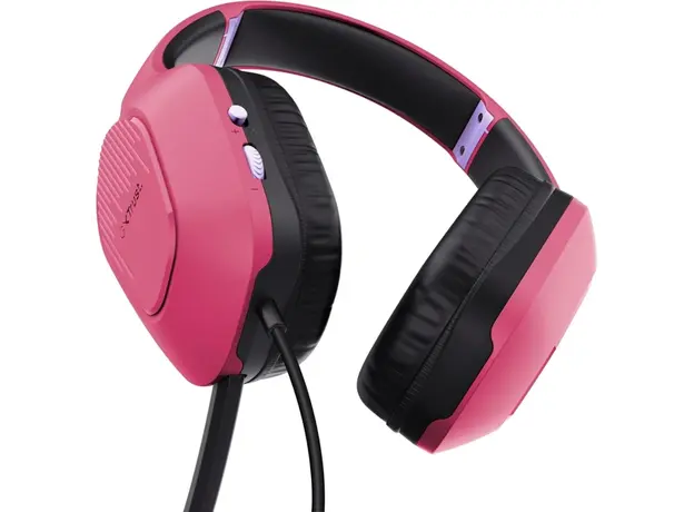 ყურსასმენი Trust GXT415P ZIROX HEADSET - PINK, 4 image