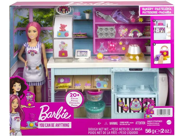 სათამაშო კომპლექტი MATTEL Barbie Bakery Playset - Refreshed, 3 image