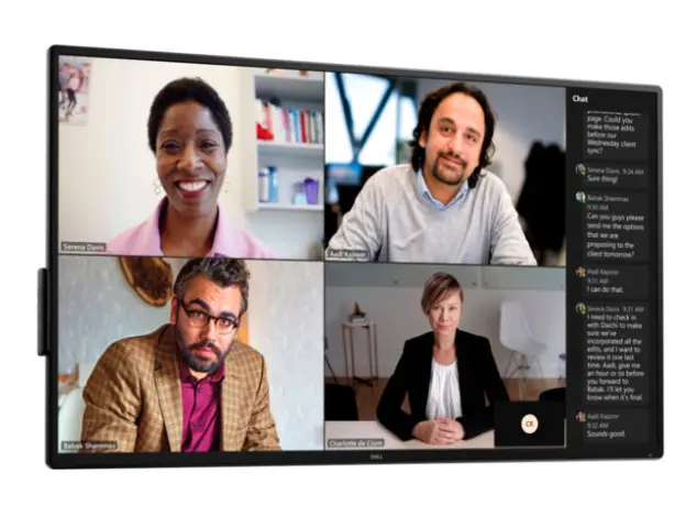 მონიტორი Dell 55 4K Conference Room Monitor - P5525QC/War 3Yr, 2 image