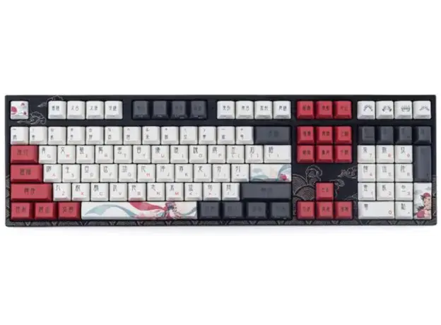 კლავიატურა Varmilo VEM108 Beijing Opera EC V2 Ivy UA, 2 image