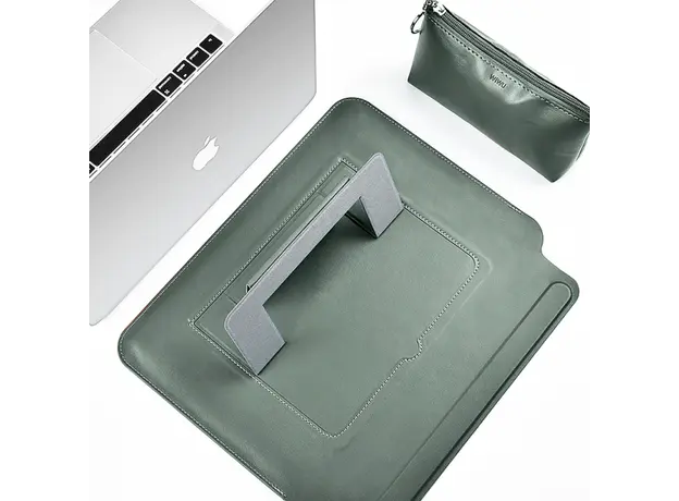 ნოუთბუქის ჩანთა WiWU 16.2'' Skin Pro Green, 3 image