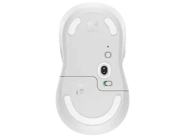 მაუსი LOGITECH M650 Signature Bluetooth Mouse - OFF-WHITE, 6 image