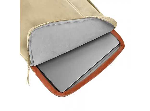 ნოუთბუქის ჩანთა WiWU 16'' Ora Laptop Sleeve Ivory, 11 image