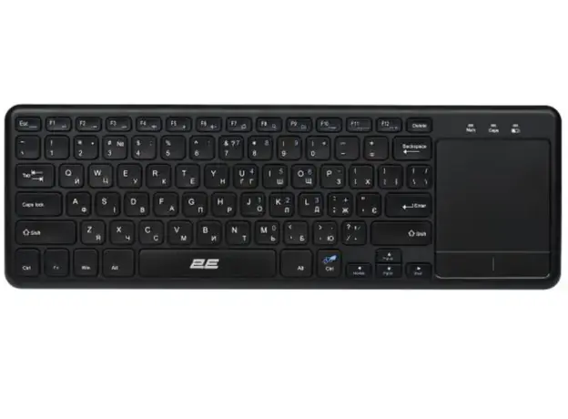 ყურსასმენი 2E Keyboard scissors KT100 78key, WL, EN/UK, black