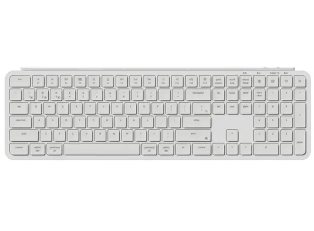 კლავიატურა Keychron B6 Pro, USB/WL/BT, ivory white