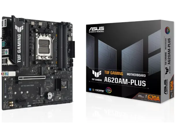 დედა დაფა ASUS Motherboard TUF GAMING A620AM-PLUS sAM5 A620 4xDDR5 HDMI DP mATX