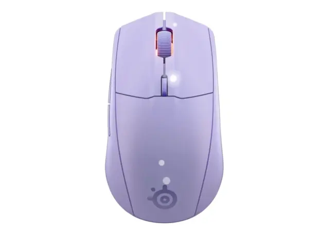 მაუსი SteelSeries Mouse Rival 3 Gen 2, RGB, USB-A/WL/BT, lavender