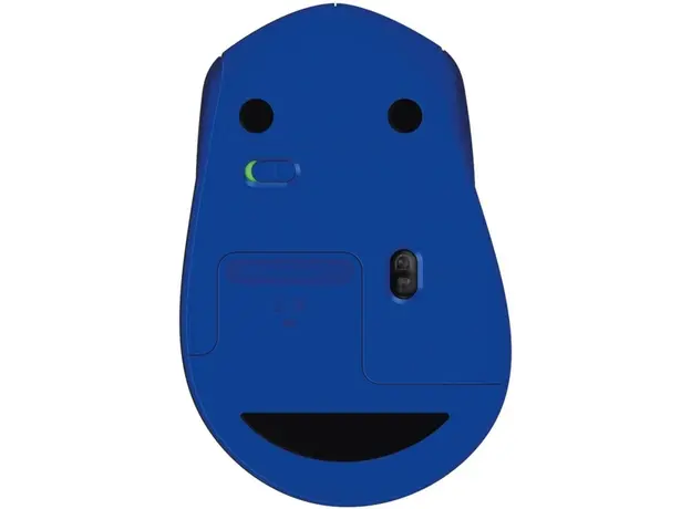 მაუსი LOGITECH M330 Wireless Mouse - SILENT PLUS - BLUE, 3 image