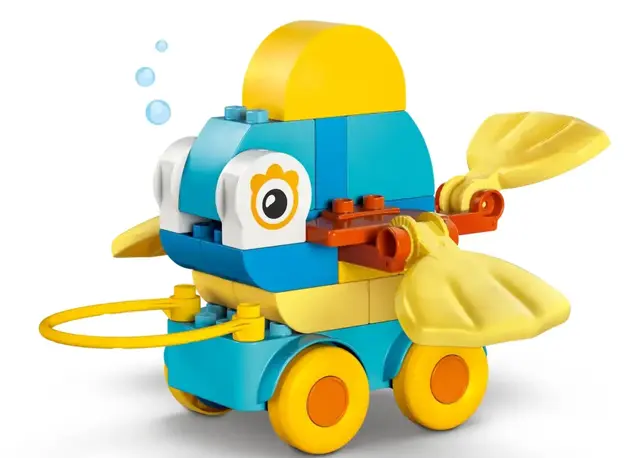 ლეგო LEGO Constructor DUPLO Town 3in1 Animals on Wheels, 4 image