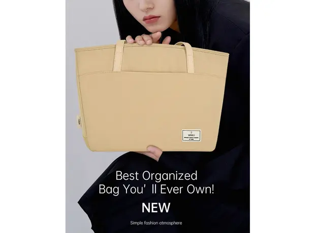 ნოუთბუქის ჩანთა WiWU 14'' Ora Tote Ivory, 4 image