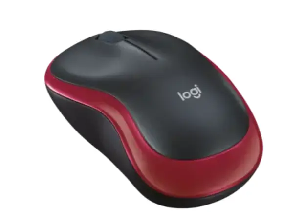 მაუსი LOGITECH M185 Wireless Mouse - RED - EER2, 3 image
