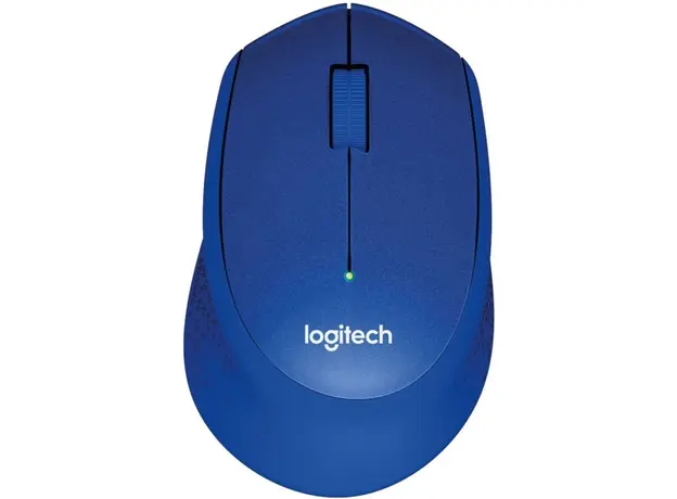 მაუსი LOGITECH M330 Wireless Mouse - SILENT PLUS - BLUE, 2 image