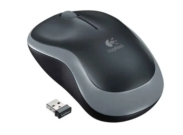 მაუსი LOGITECH M185 Wireless Mouse - SWIFT GREY - EER2, 3 image