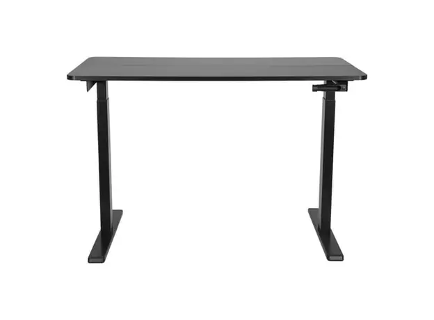 კომპიუტერის მაგიდა 2E Computer table CE120B-MECHANIC, height adjustment, mechanical, 72/120х120x60cm, black, 3 image