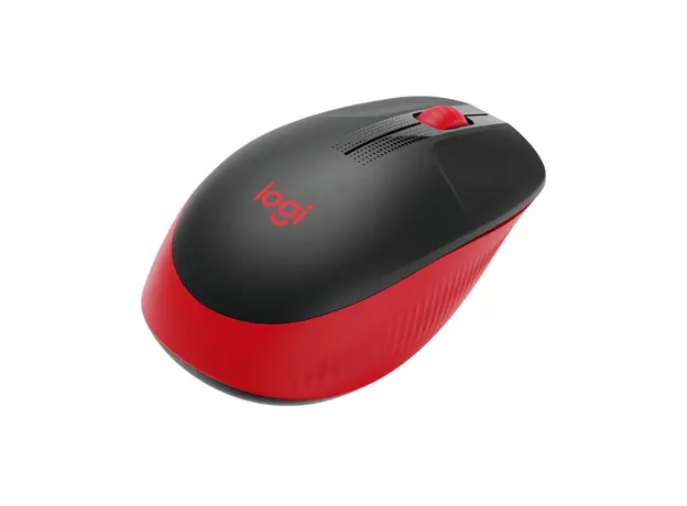 მაუსი LOGITECH M190 Full-size wireless mouse - RED - 2.4GHZ - EMEA - M190, 4 image