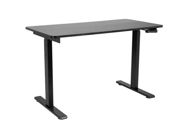 კომპიუტერის მაგიდა 2E Computer table CE120B-MECHANIC, height adjustment, mechanical, 72/120х120x60cm, black, 2 image