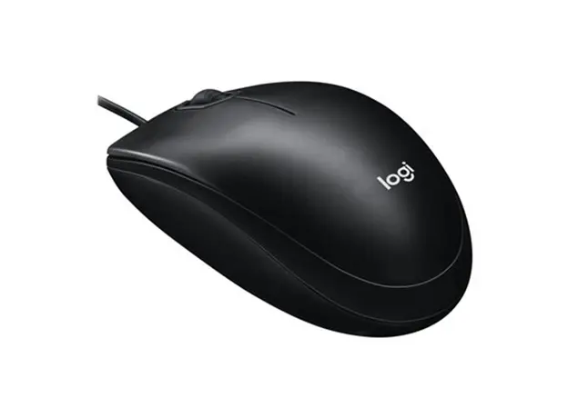 მაუსი LOGITECH Mouse M100 - BLACK - USB - EMEA-914 - AKOYA HANGTAB BOX M100, 3 image