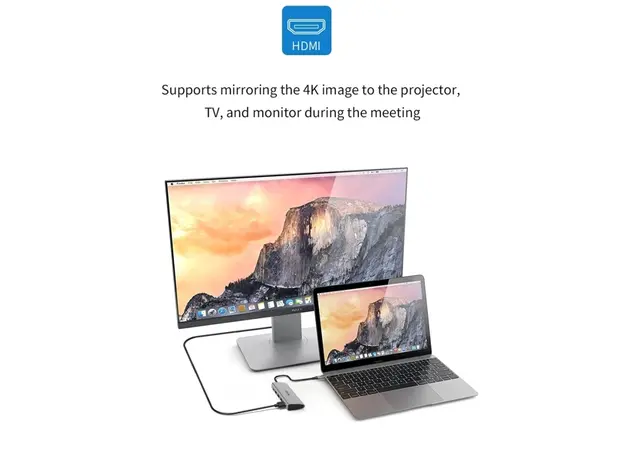 USB ჰაბი WiWU Alpha 531H Grey, 4 image