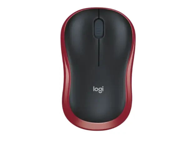 მაუსი LOGITECH M185 Wireless Mouse - RED - EER2
