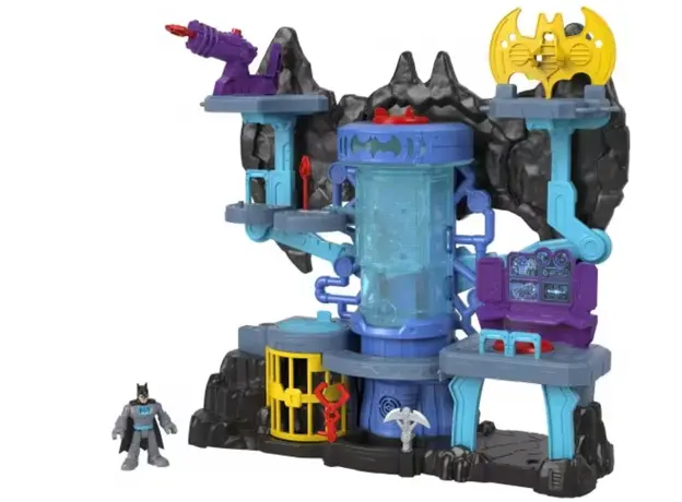 სათამაშო ფიგურები MATTEL DCSF Euro Batcave GYV24, 2 image