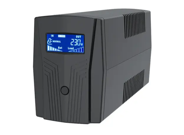 უწყვეტი კვების წყარო EAST EA280 800VA/480W Line Interactive UPS with 2 schuko LCD, 2 image