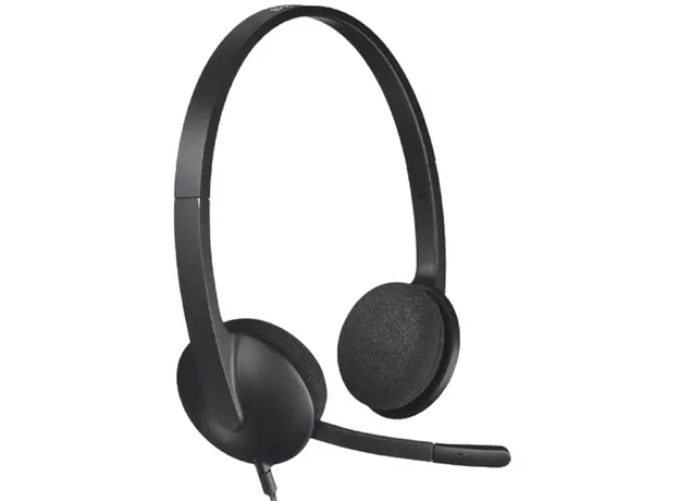 ყურსასმენი LOGITECH H340 Corded Headset - BLACK - USB
