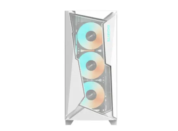 კომპიუტერის ქეისი Gigabyte C301GW 4x120mm ARGB Fans Mid Tower White, 4 image