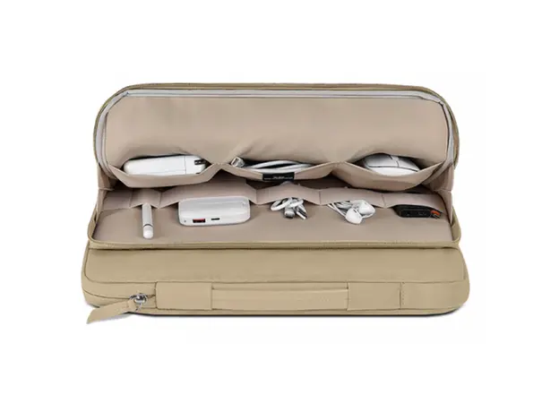 ნოუთბუქის ჩანთა WiWU 16'' Ora Laptop Sleeve Ivory, 9 image