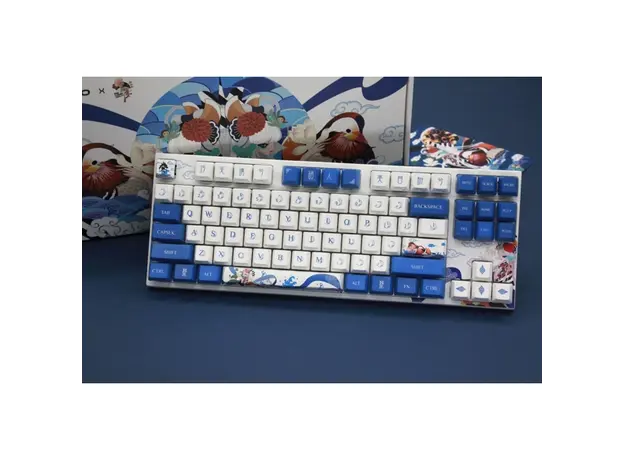 კლავიატურა Varmilo Keyboard VA87M Lovebirds-I, Cherry MX Blue,EU, 3 image