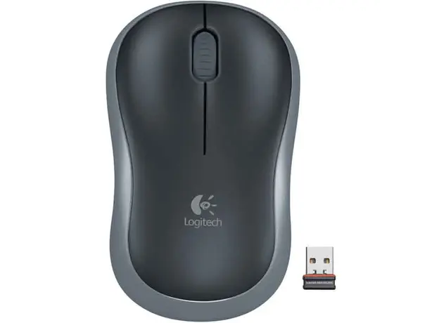 მაუსი LOGITECH M185 Wireless Mouse - SWIFT GREY - EER2, 2 image