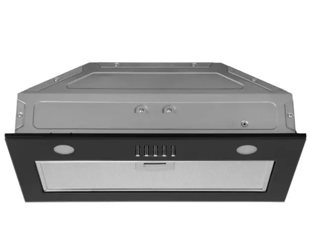 გამწოვი Ardesto Hood integrated, 52cm, 700m3h, glass, 2х1W LED, button, black