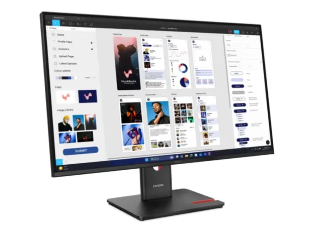 მონიტორი Lenovo ThinkVision T32UD-40  31.5" 3840x2160 350 cd/m²  4 ms 60Hz Eclipse Black, 3 image