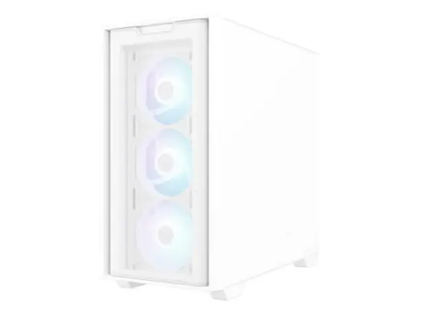 კომპიუტერის ქეისი Asus A21 Plus 4x120mm ARGB Fans Mini Tower White - 90DC00H3-B19010, 3 image