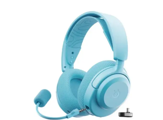 ყურსასმენი SteelSeries Gaming Headset Arctis Nova 3PW, BT/WL, aqua, 2 image