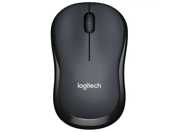 მაუსი LOGITECH M220 Wireless Mouse - SILENT - CHARCOAL