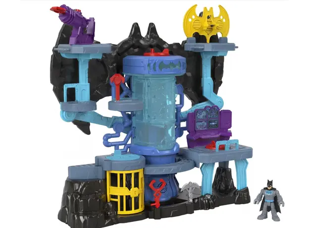 სათამაშო ფიგურები MATTEL DCSF Euro Batcave GYV24, 5 image