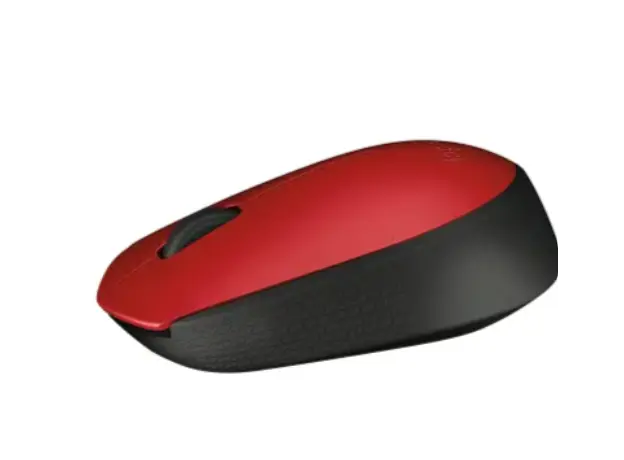 მაუსი LOGITECH M171 Wireless Mouse - RED, 3 image