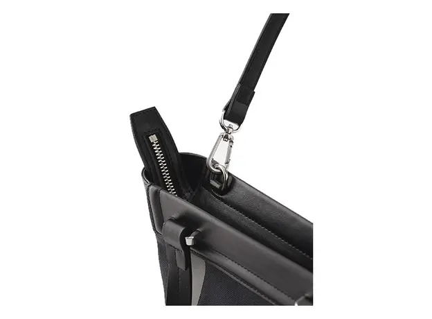 ნოუთბუქის ჩანთა Ninetygo All-Day Crossbody Bag Black (90BXPMT21120W-BK07), 6 image