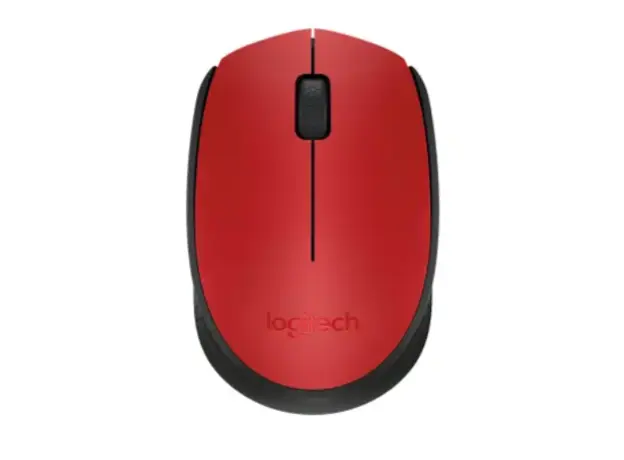 მაუსი LOGITECH M171 Wireless Mouse - RED, 2 image