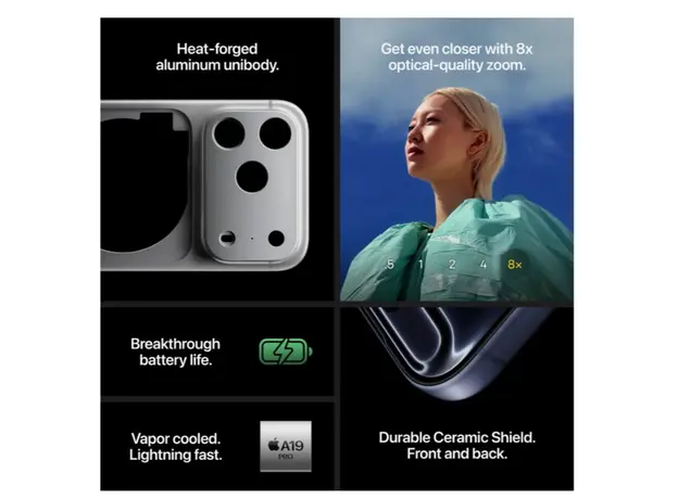 მობილური ტელეფონი Apple iPhone 17 Pro Max 256GB Silver, 8 image