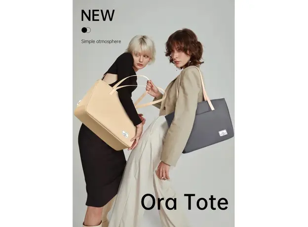 ნოუთბუქის ჩანთა  WiWU 16'' Ora Tote Grey, 7 image